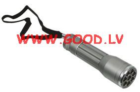  Lukturis 8xLED 1xAA Aluminium