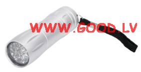  Lukturis 9xLED 3xAAA Aluminium 28-94mm