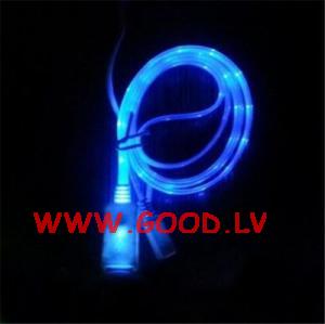 LED Neona gaismas USB vads