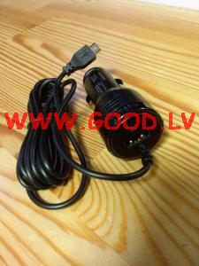 Garmin micro usb autoldtjs + papildus usb