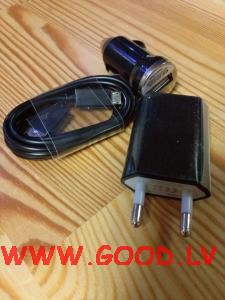 Universlais micro usb uzldes komplekts