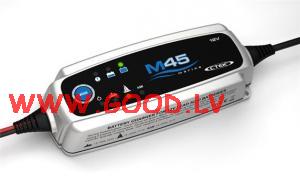 CTEK M45 uzldes ierce nelielu laivu akumulatoriem