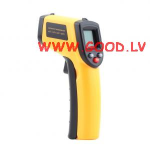 Bezkontakta IR infrasakan lzera termometrs.