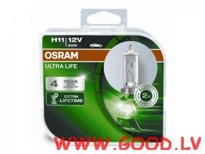 Osram H11 64211ULT-HCB 55W 12V PGJ19-2 HCB2BOX ULTRA LIFE
