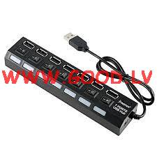 USB 2.0 sadaltjs 7x USB