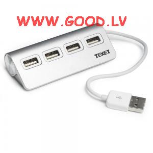 USB 2.0 sadaltjs 4x USB