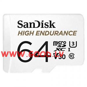 Sandisk High Endurance MICRO SDXC 64GB UHS-3