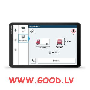 Garmin LGV 800 MT-D (kravas automanai)