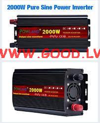 Powland strvas prveidotjs 2000w 12v uz 220 