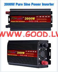 Powland strvas prveidotjs 2000w 24v uz 220