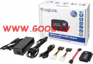 LogLink USB 2.0 to IDE un Sata ciet diska adapteris