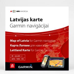 Ja sta kartes Garmin navigcijai