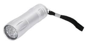  Lukturis 9xLED 3xAAA Aluminium 28-94mm