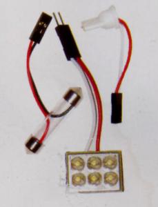 PCB-20x16-6LED (2 gab.)